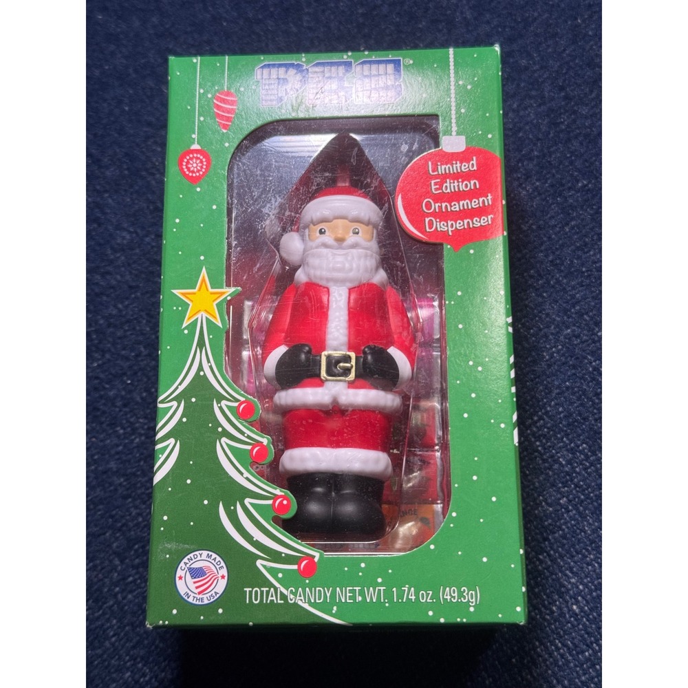 PEZ Santa Claus Limited Edition Ornament Dispenser Christmas Holiday New in Box